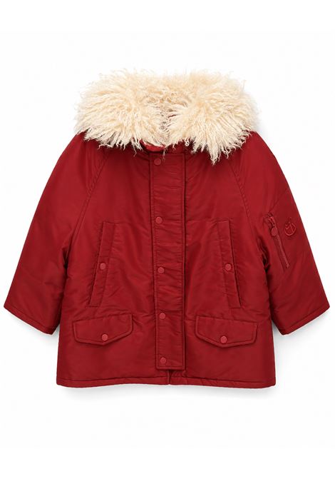 Giubbino con bordo in pelliccia STELLA MC CARTNEY KIDS | TZ2B60 Z3852416